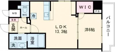 ゼンパレス日本橋の間取り画像