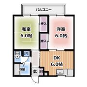 第2畷ガーデンハイツの間取り画像