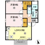 セジュールアルカディアB棟の間取り画像