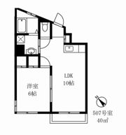 キャヴァンイワタの間取り画像