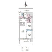 スプランディッド大阪EASTの間取り画像