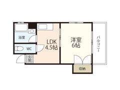 房尾本店楠木ビルの間取り画像