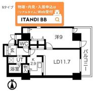 シティコート目黒4号棟の間取り画像