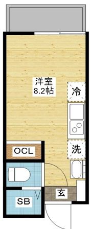 デ・クメール赤迫の間取り画像
