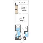 Alivis緑橋の間取り画像