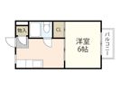 野地ハイツの間取り画像