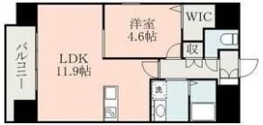 elcia新町の間取り画像