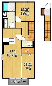 Royal Court碧 IIの間取り画像
