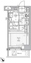 PREMIUM CUBE 横浜反町の間取り画像