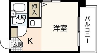 ジャルダン東観音の間取り画像