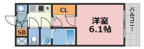エスリード梅田グランノースの間取り画像