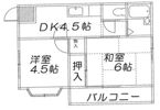 ウエストレジデンスの間取り画像