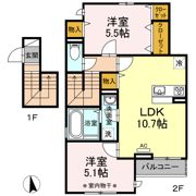 フォトアファールの間取り画像