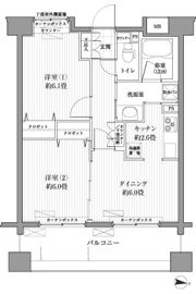 リベルタ港北の間取り画像