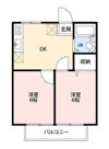 彩輝8Bの間取り画像