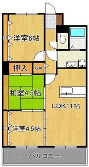 エクセル足立の間取り画像