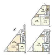浅間町戸建の間取り画像