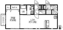 L courtの間取り画像