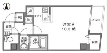 プレシオ日本堤の間取り画像