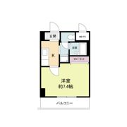 グラマシー心斎橋東の間取り画像