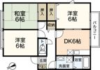 ヴィラ・ハナミズキA棟の間取り画像