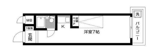 日神パレス新大塚の間取り画像