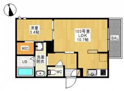 GRANDTIC ZEROの間取り画像