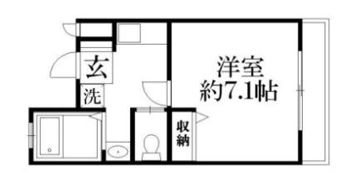 シャルマンМの間取り画像
