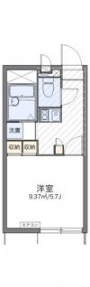レオパレス時Ⅱの間取り画像