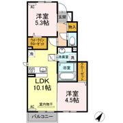 D-roomかわせみの間取り画像