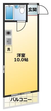 アクチュエールホシノの間取り画像