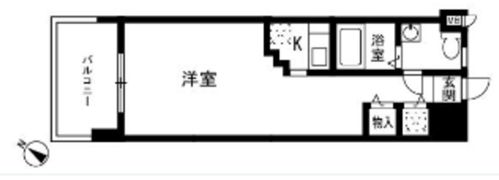 サムティ天神南Vialeの間取り画像