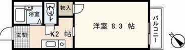 アーバンシティ山手A棟の間取り画像
