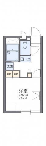 レオパレスアジェル岩倉南の間取り画像