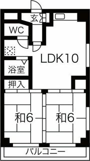 杉浦ビルの間取り画像