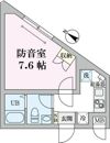 ラシクラス東高円寺の間取り画像