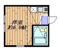 ユナイト田浦パルタージュ 201号室の間取り画像