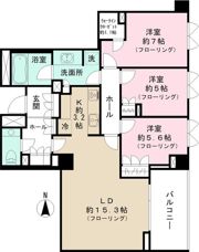 パークコート渋谷大山町ザプラネ清邸の間取り画像