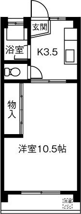 佐枝ビルの間取り画像