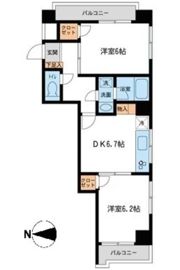 王子ハイツの間取り画像