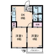ハイムけやきの間取り画像