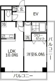 さかえビルの間取り画像