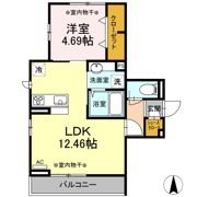 ボナールの間取り画像
