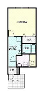 アバンティ上田島の間取り画像