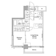 ザ・パークハビオ住吉の間取り画像