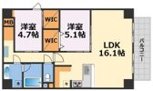 ブエナビスタ阿波座タワーの間取り画像