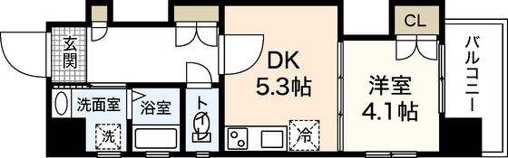フォルシア大手町の間取り画像