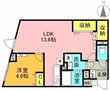 エルファーロ中野坂上Ⅱの間取り画像
