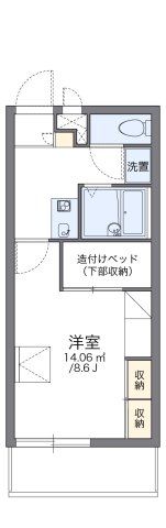 レオパレス愛の間取り画像