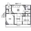 駒千代ハイツの間取り画像